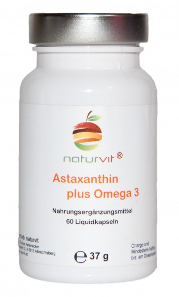 naturvit ® Astaxanthin plus Omega 3